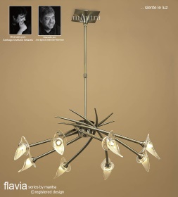 Flavia AB Wall Lights Mantra Contemporary Wall Lights Flavia AB Wall Lights Mantra Contemporary Wall Lights